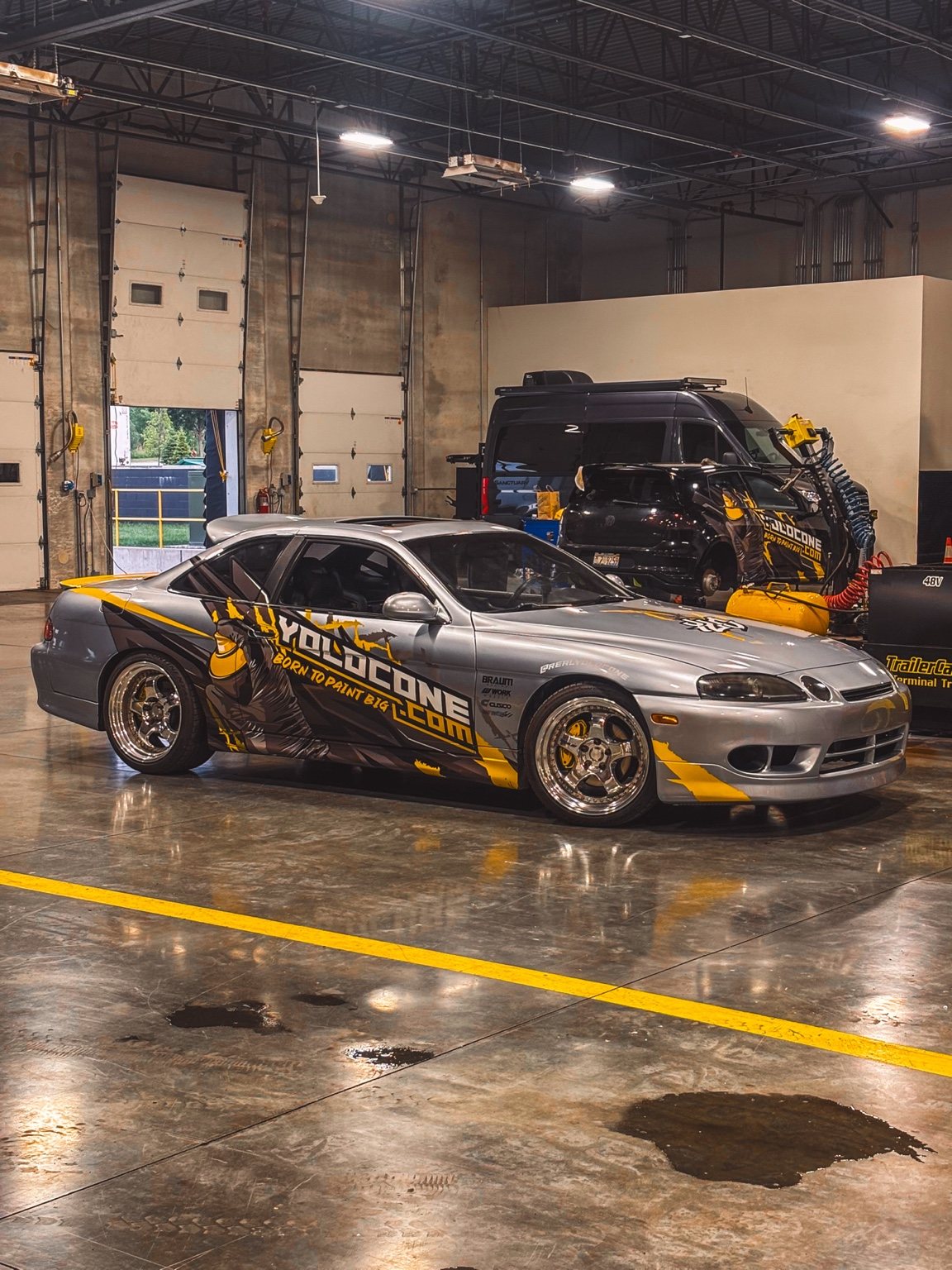 Custom wrapped Lexus