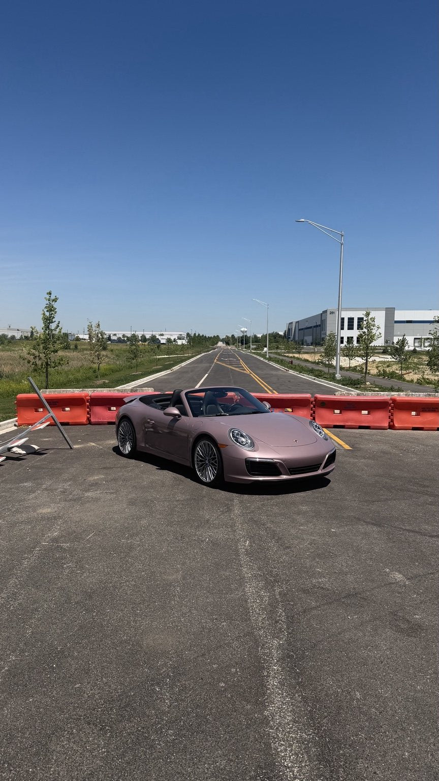 Porsche convertible