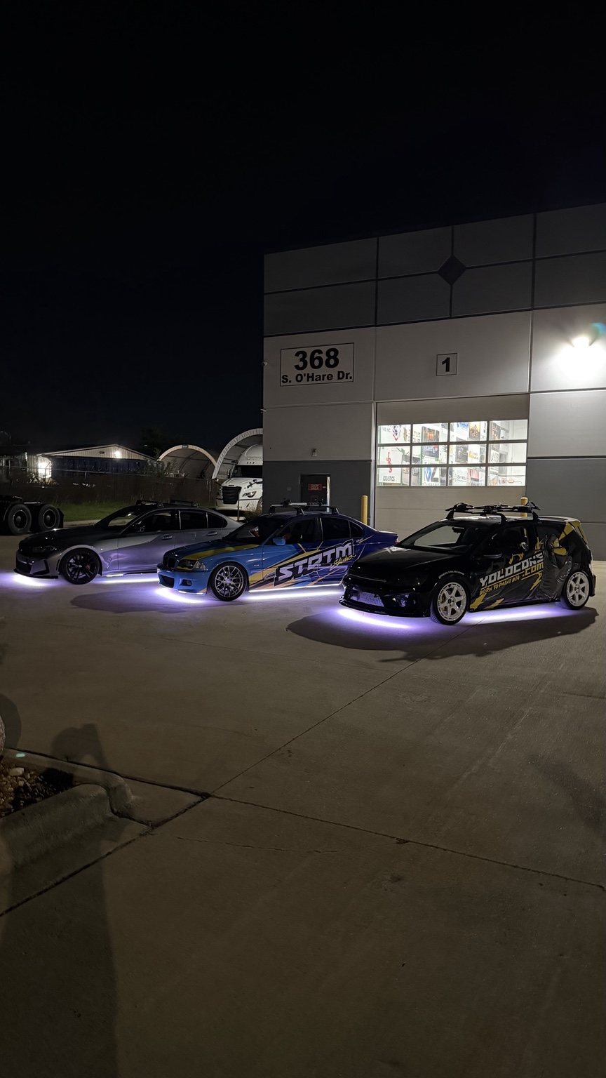 STRTM night car lineup